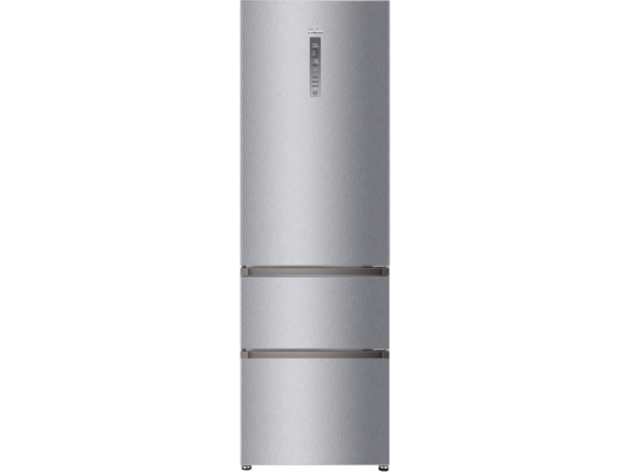 HAIER FRIGO A3FE737CGJ TITANIUN N/F 2X60A++ 2CAJO