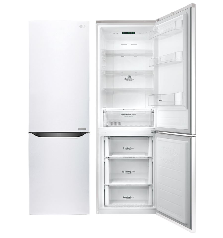 LG FRIGO COMBI GBB59SWRZS 190X60 A++ BLANCO N/F