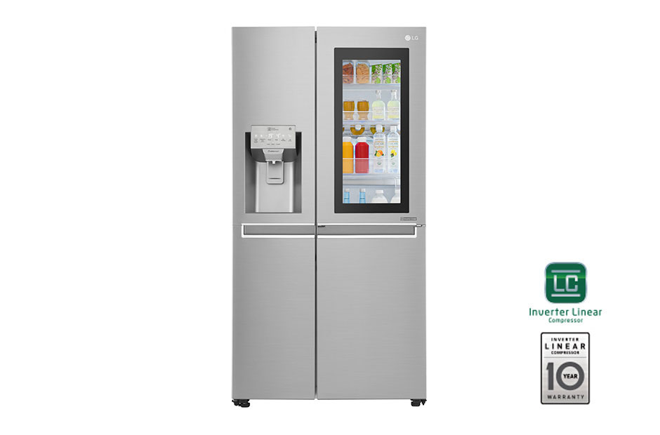 LG FRIGO SIDEBYSIDE GSX961NSAZ 179X91 N/F INOX
