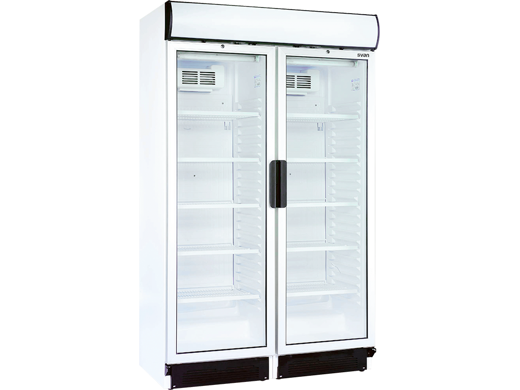 SVAN REFRIGERADOR SVRH2200P DOBLE PUERTA CRISTAL