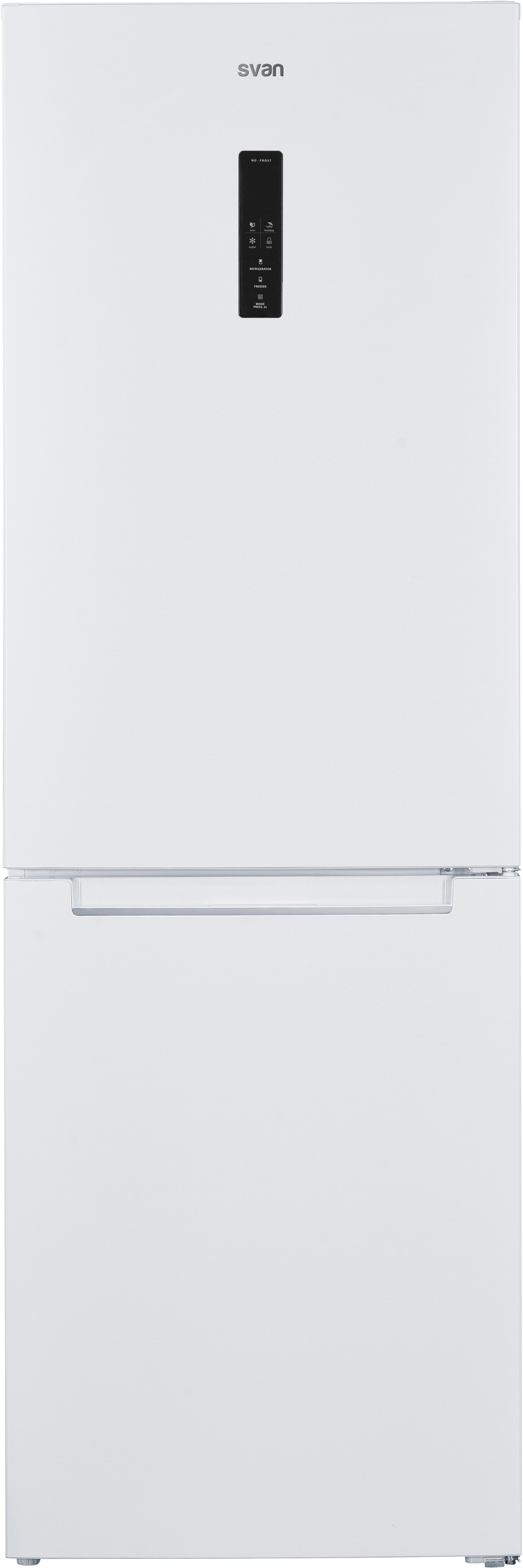 SVAN FRIGO COMBI SC185600ENF 185X60 N/F BLA DISP E