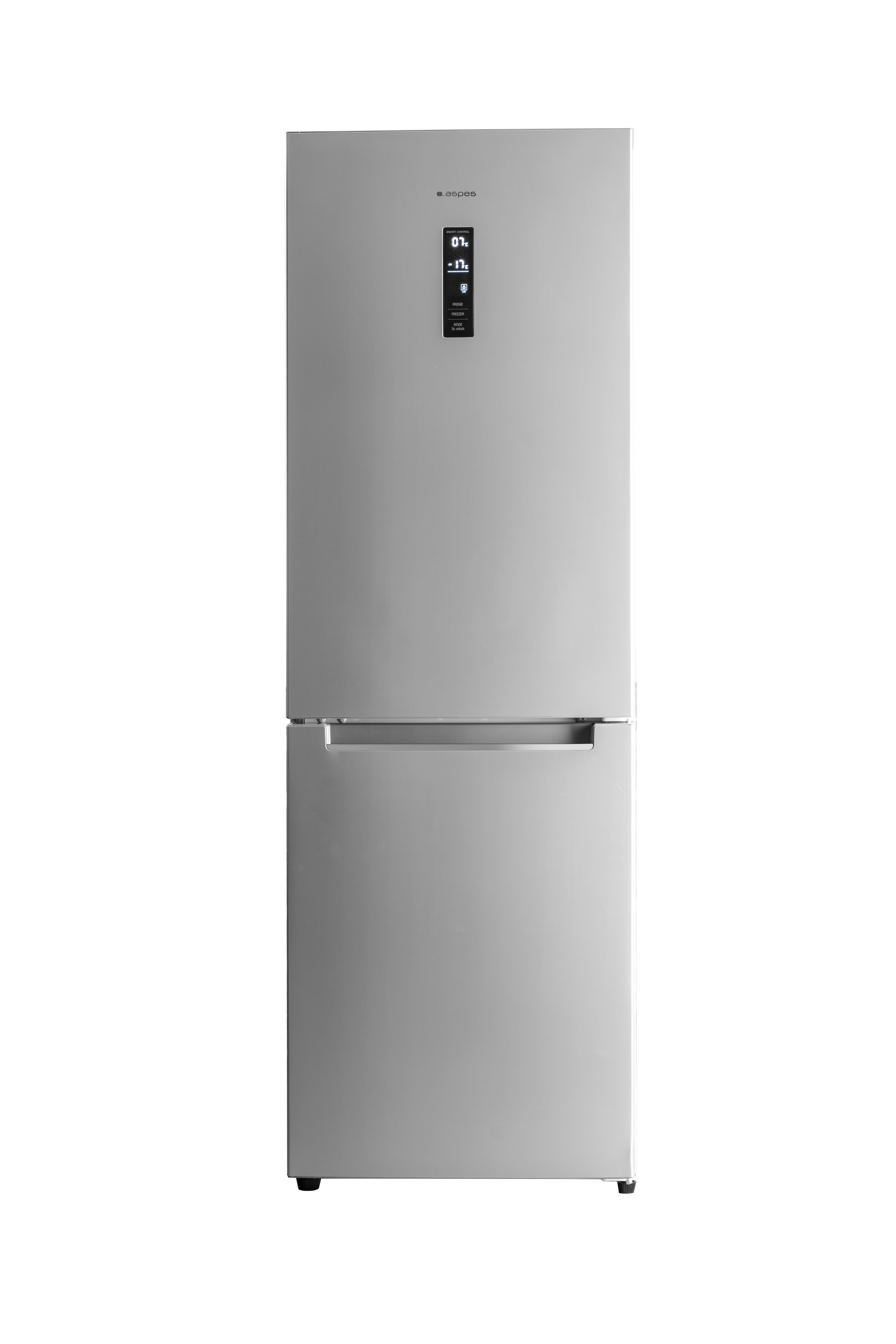 ASPES FRIGO AC11865NFX2 185x60 N/F Inox Dplay A++E