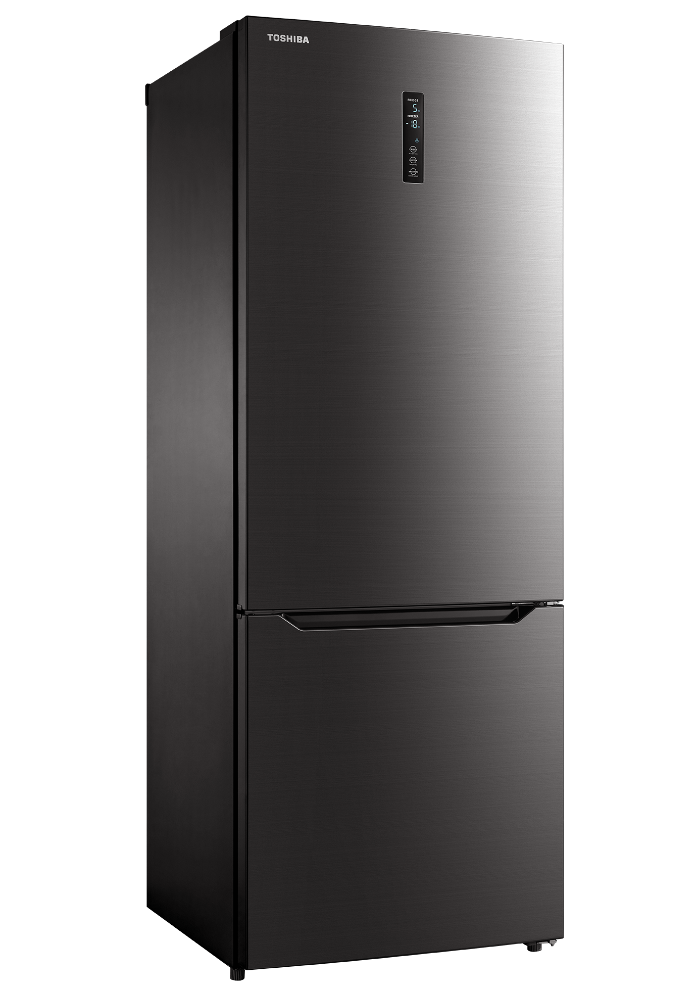 TOSHIBA FRIGO GRRB440WEDMJ06 COMBI N/F INOX 188X70