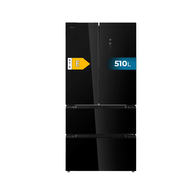 CECOTEC FRIGO CoolMarket FD510 E 2P+2C Negro 02464