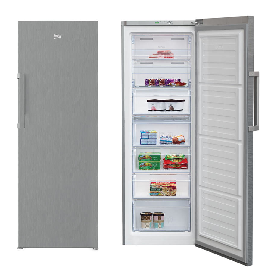 BEKO CONGELADOR RFNE290L21XB  VE171X60 N/F INOX A+