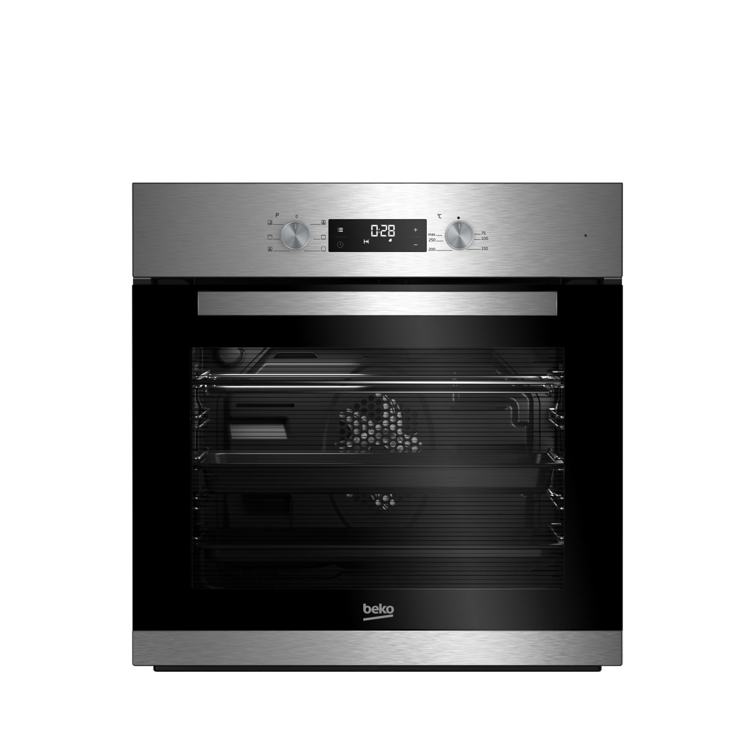 BEKO HORNO BIE22300X Multifuncion Pantalla INOX A