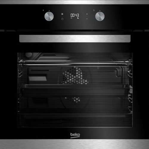 BEKO HORNO BIM25302X MULT 8PRO 1GUIAS CRIST NEGR A