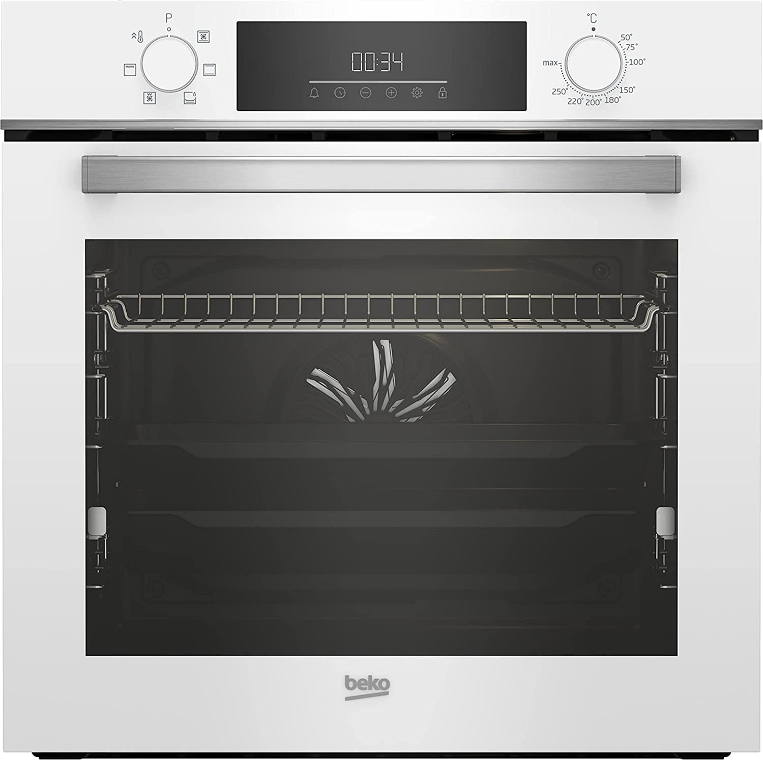 BEKO HORNO BBIE18300W BLANCO MULTIF DIGIT.72L 6F A