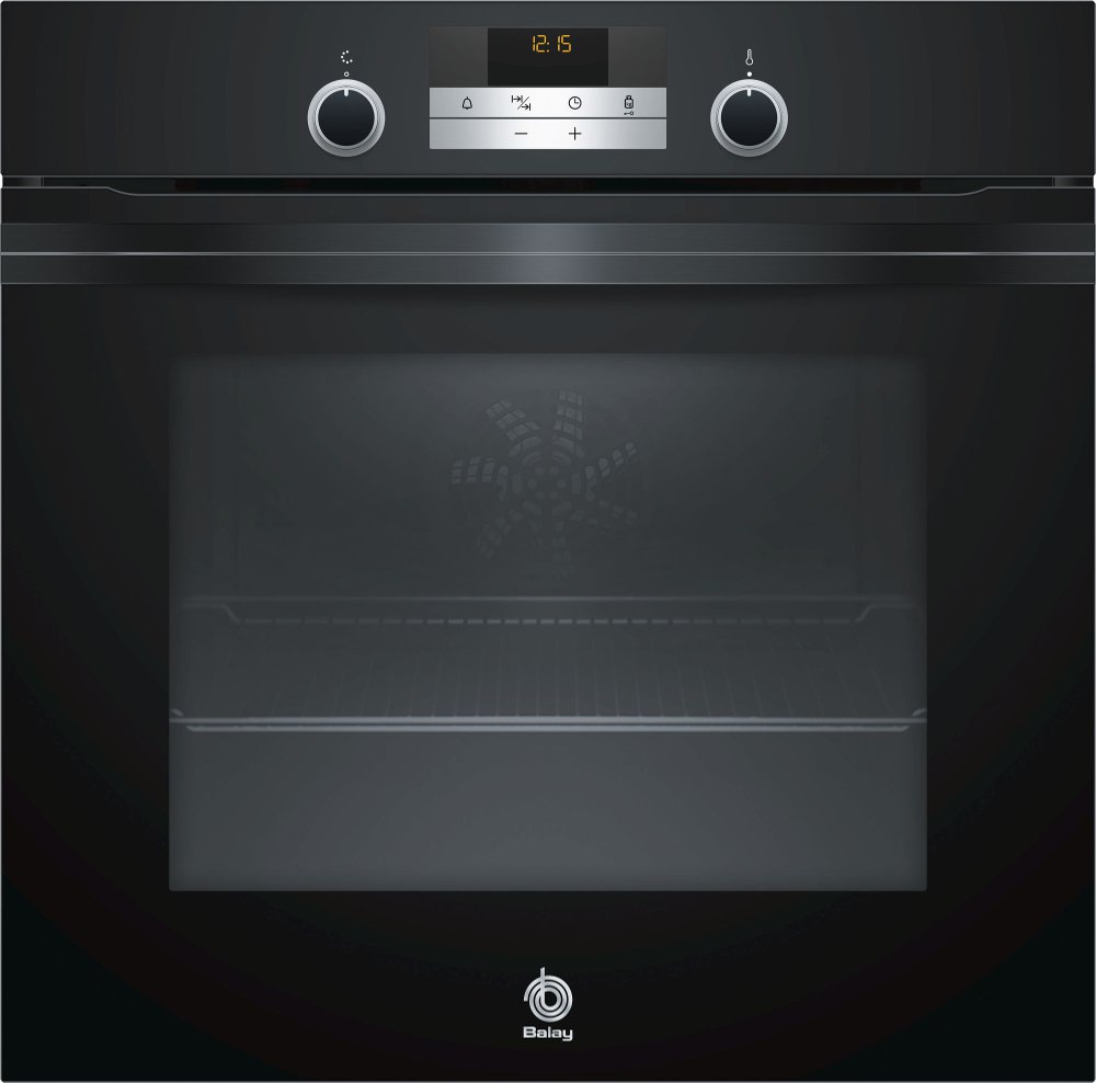 BALAY HORNO 3HB5358N0 60CM NEGRO SERIE CRISTAL