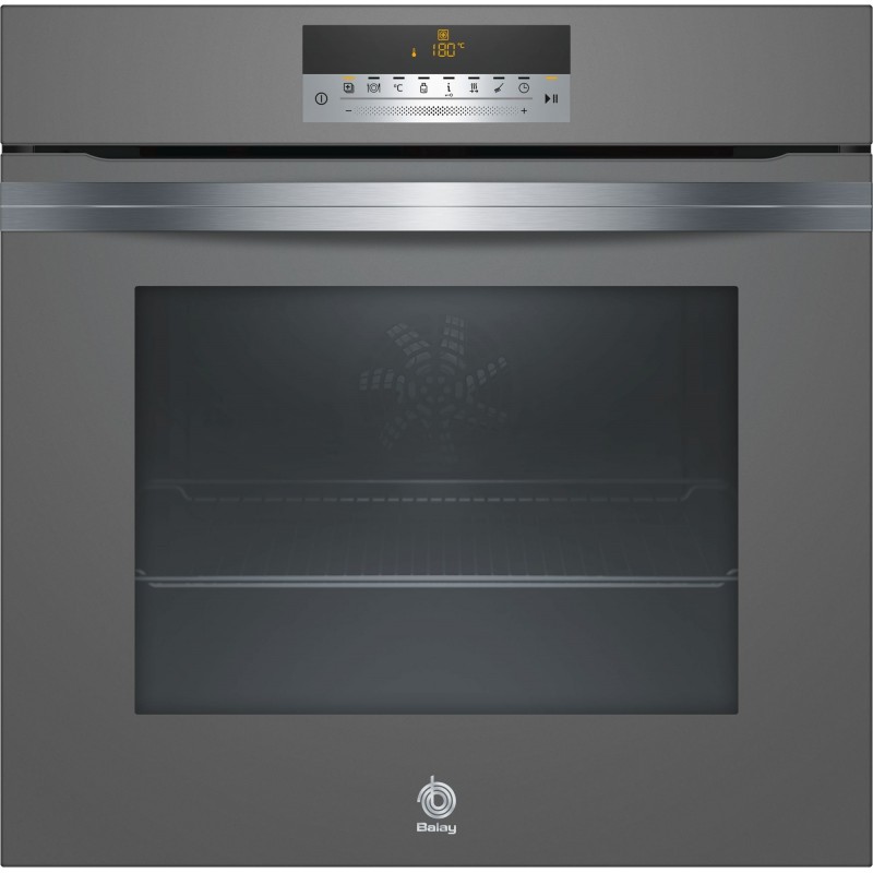 BALAY HORNO 3HB5888A0 GRIS ANTRACITA PIROL 12FUNC