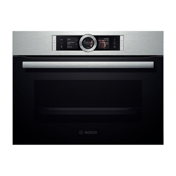 BOSCH HORNO CMG676BS1 COMPACTO NEGRO/INOX