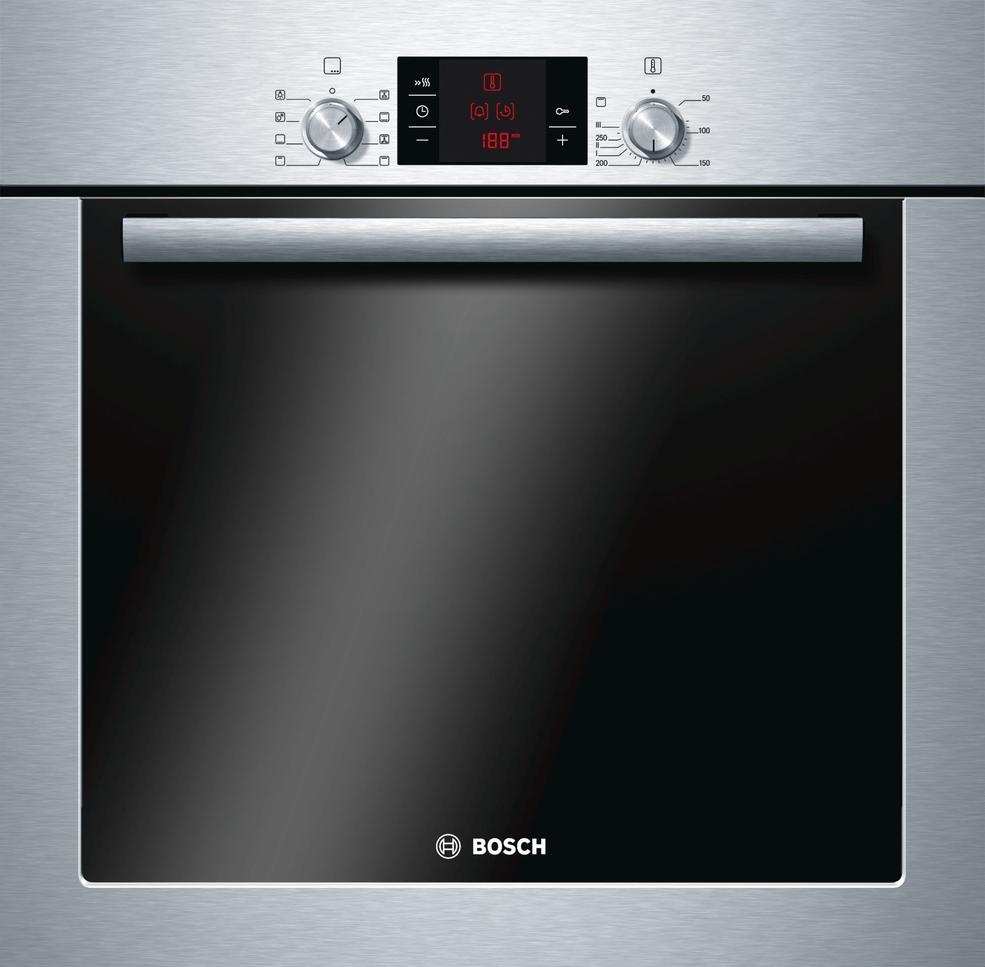 BOSCH HORNO HBA42R350E 7PROG 1 GUIAS ABATIBLE INOX