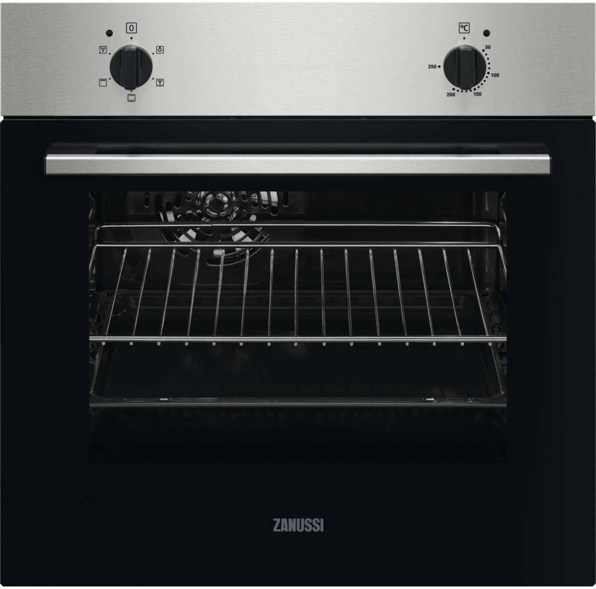ZANUSSI HORNO ZOHNC0X1 MULTIFUNCION Inox 4F Turbo