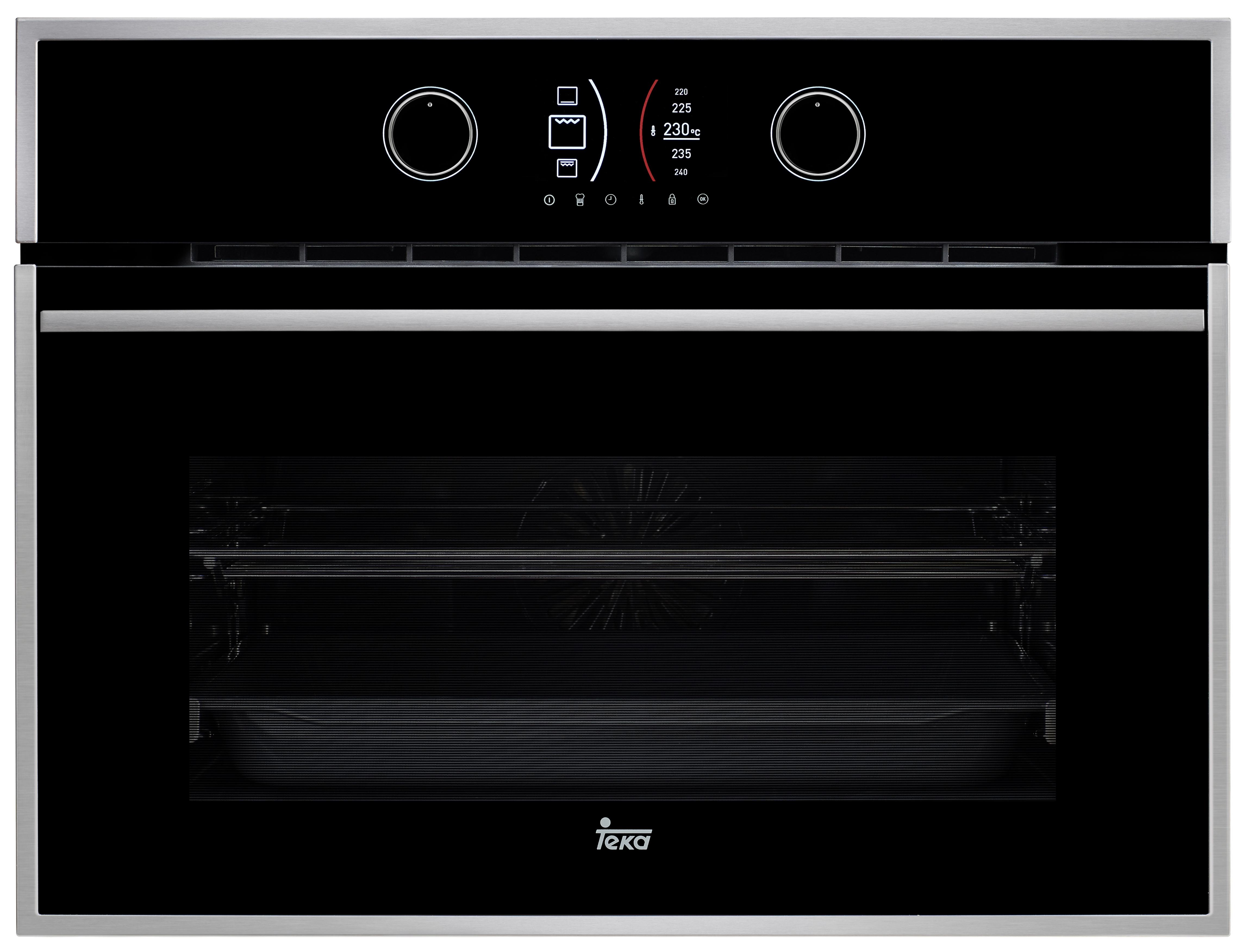 TEKA HORNO HLC 860 P PIROLITIO INOX 12 PROGR