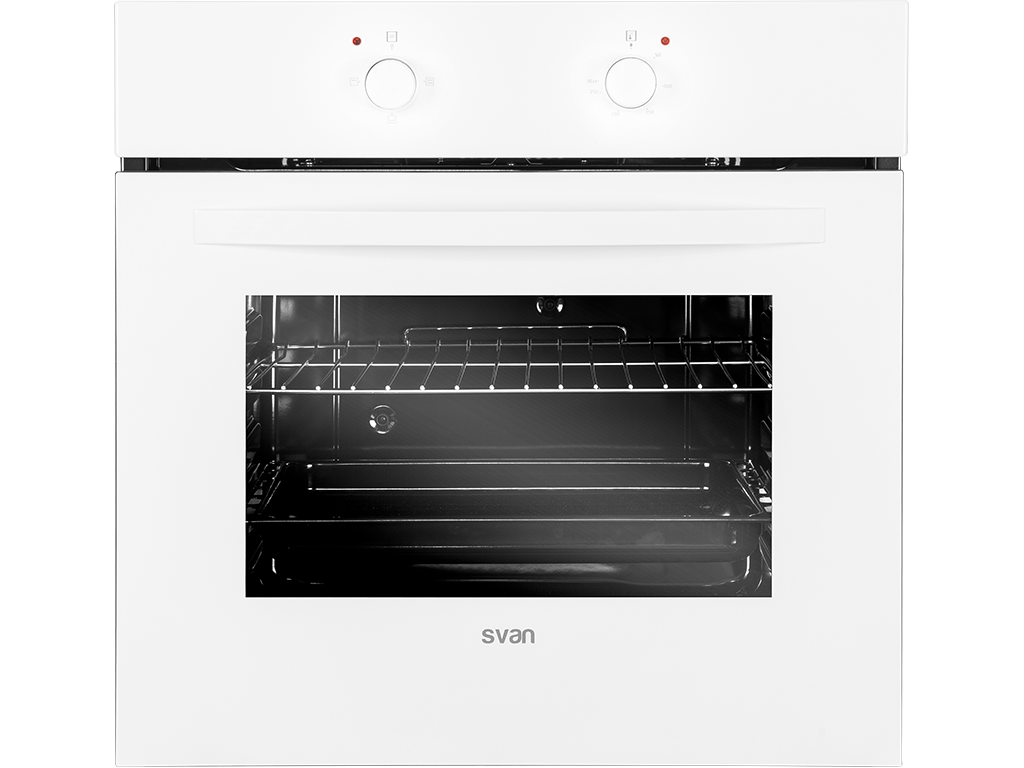 SVAN HORNO SVH096B  Blanco, 3 funciones, 54 litros