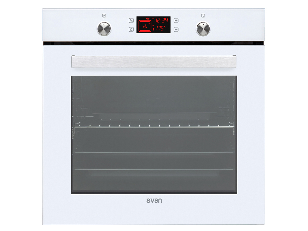 SVAN HORNO SVH375B BLANCO  cristal 10F MULT
