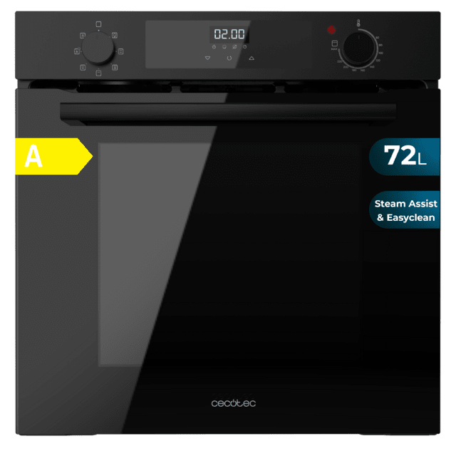 CECOTEC HORNO HEXA M22600 CRISTAL NEGRO 7pro 02809