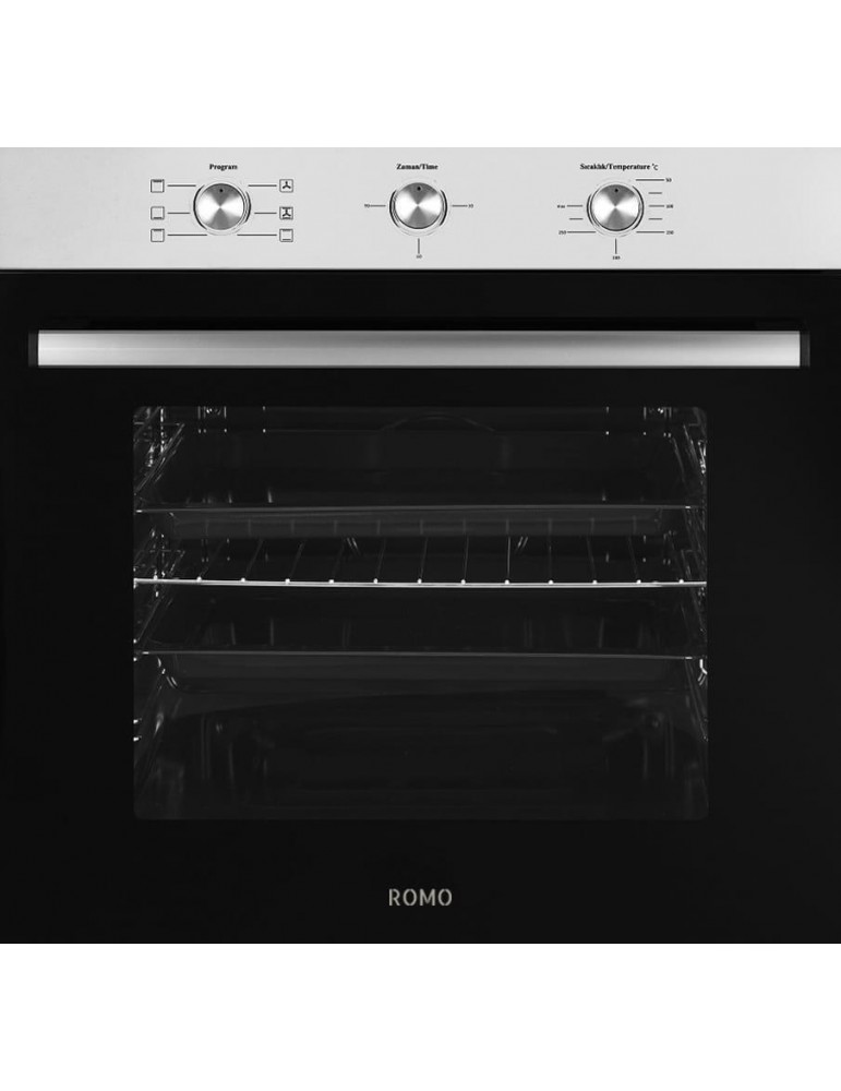 ROMO HORNO RO-HEB71LBI 76L 6FUNCIONES TURBO