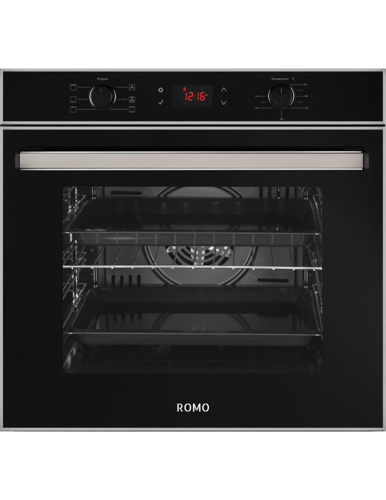 ROMO HORNO RO-HEM71LBI 76L 6FUNCIONES 2 GUIAS