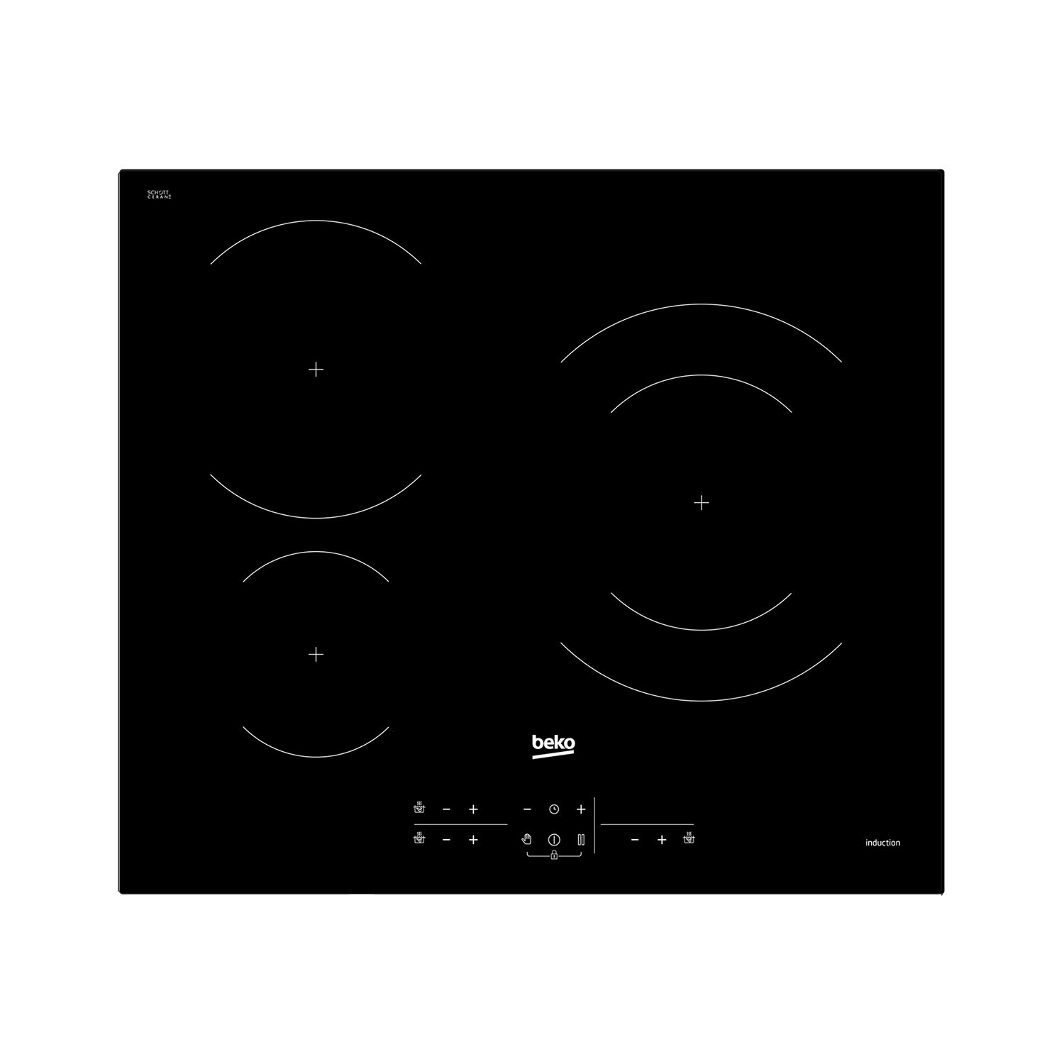 BEKO ENCIMERA HII63200HT 3F INDUCCCION BISELADA