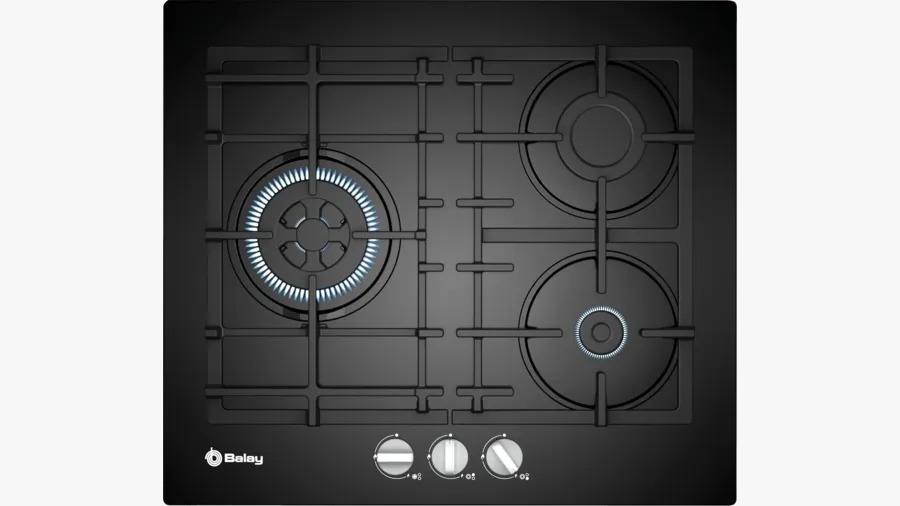 BALAY ENCIMERA 3ETG563HB CristalGas 3F WOK