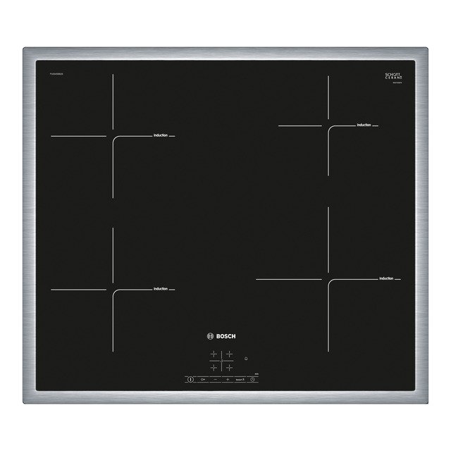 BOSCH ENCIMERA PUE645BB1E INDUCCION 4F MARCO ACERO