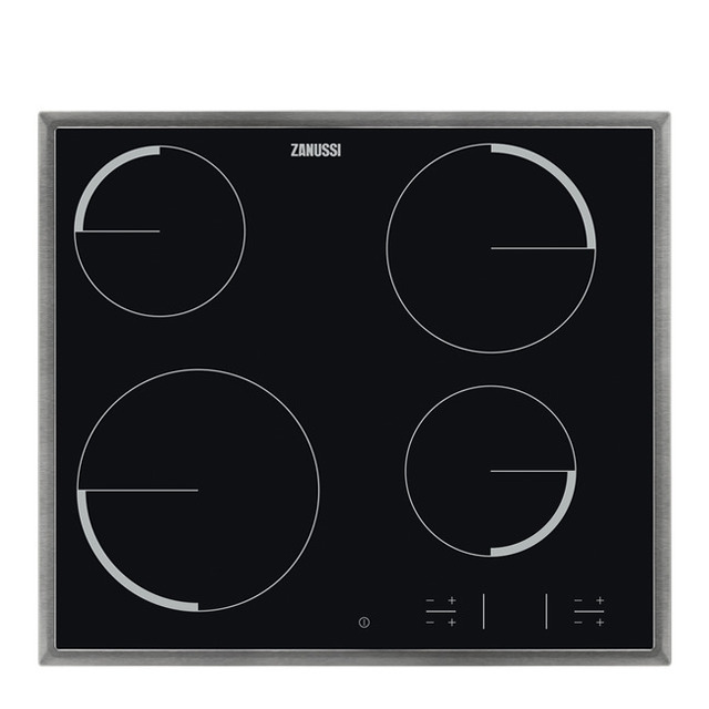 ZANUSSI ENCIMERA ZEV6340XBA VITRO 4Focos INOX
