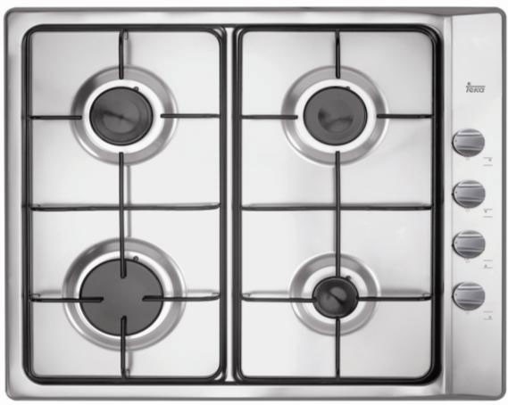 TEKA ENCIMERA E60.3 4G AL 4Fgos GAS INOX 40207040