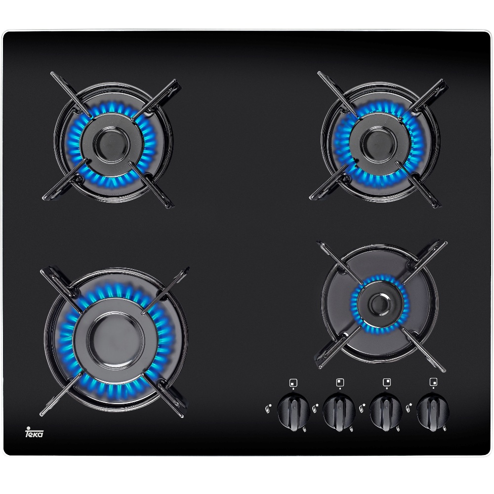 TEKA ENCIMERA HF LUX 60 4G AL CRISTALGAS 4Fgos