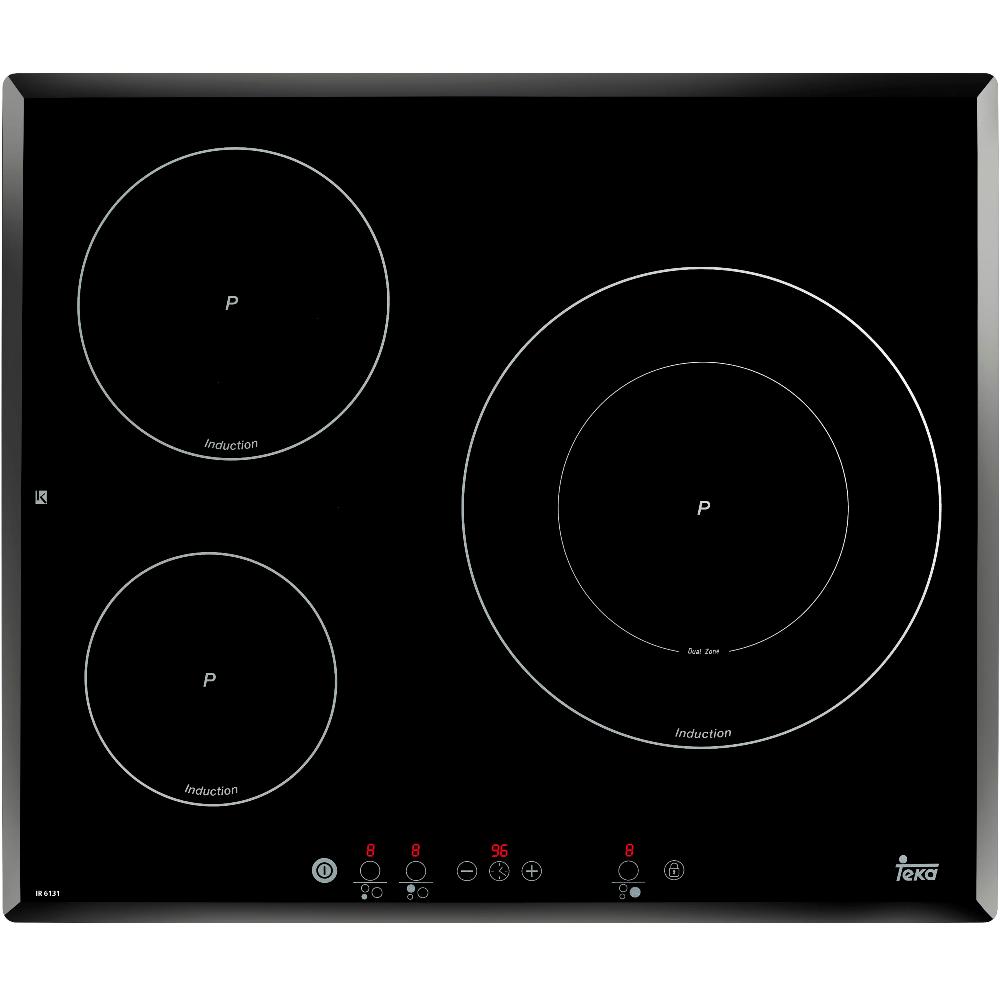TEKA ENCIMERA VITRO IR6131 3/INDUCCION BISEL.