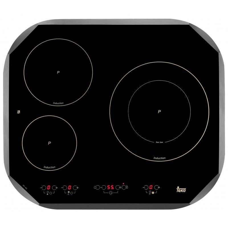 TEKA ENCIMERA IRC631 INDUCCION 3FOCOS BISELADA