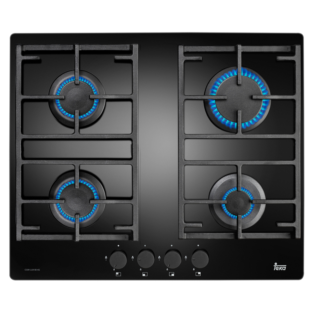 TEKA ENCIMERA CGWLUX60 4G AIAL 4F CRISTALGAS 16010