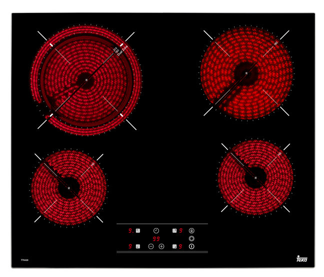 TEKA ENCIMERA TT PRO 6420 4F M INOX (40239021)