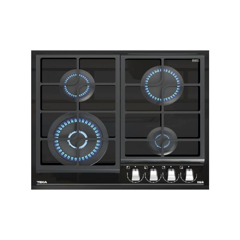 TEKA ENCIMERA GZC64320XBB 4F CRISTALGAS 112570038