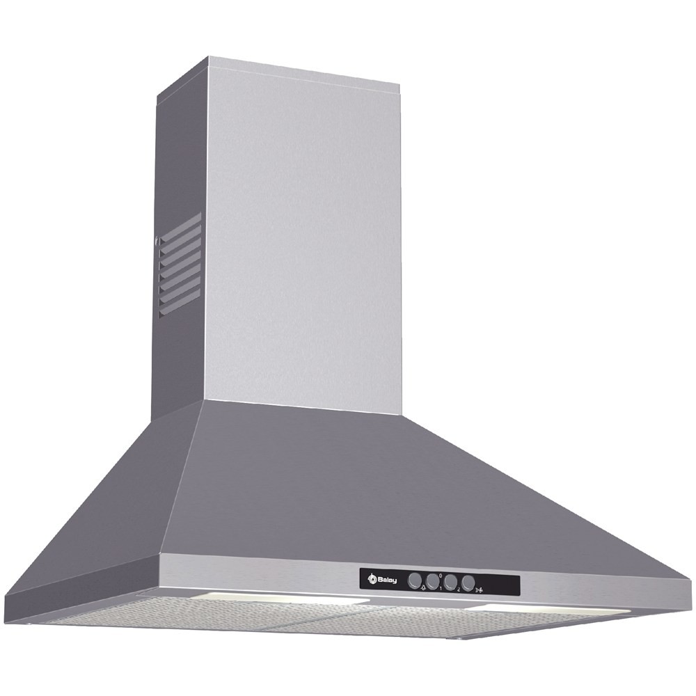 BALAY CAMPANA 3BC794M DECORATIVA PIRAMID 90CM INOX