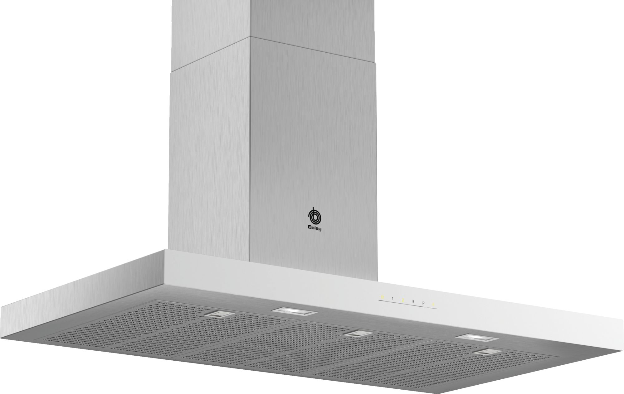 BALAY CAMPANA 3BC097GBC 90CM CRISTAL BLANCO RECTA