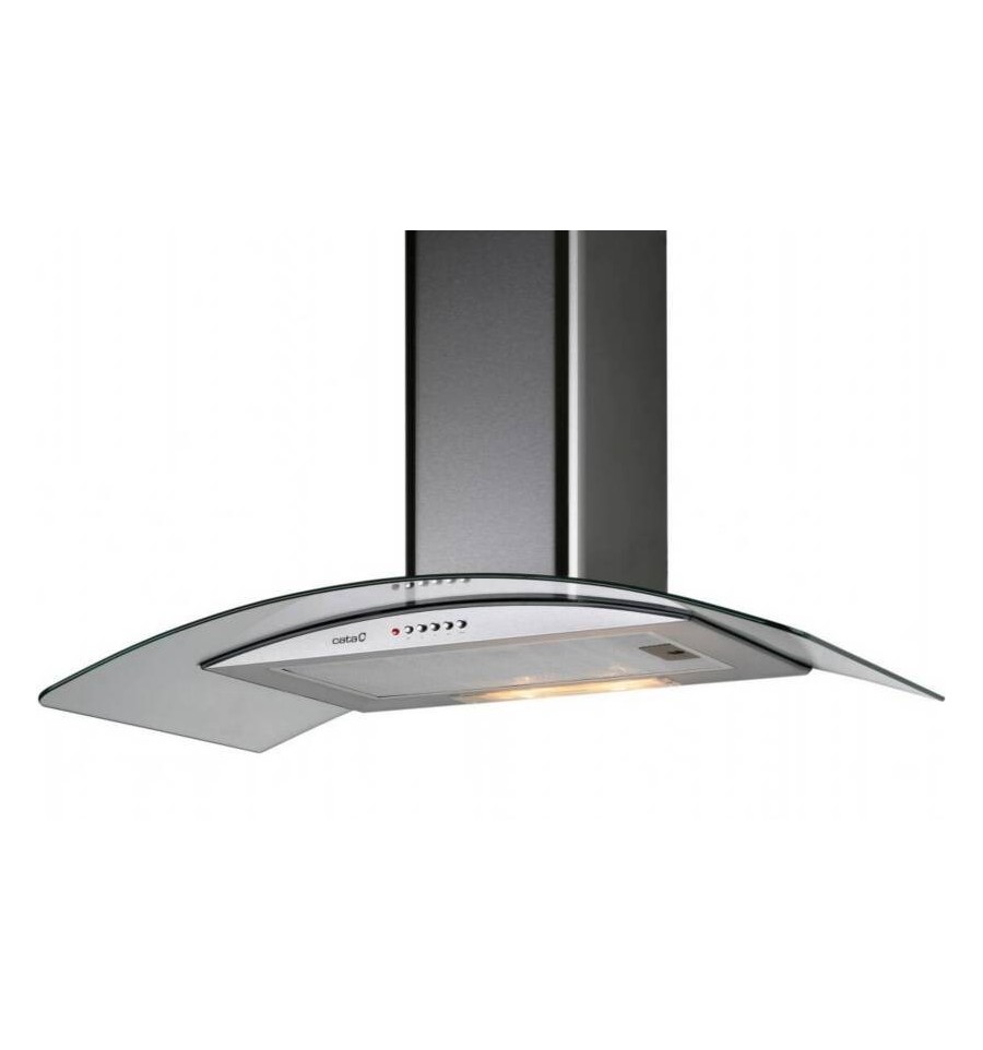 CATA CAMPANA C700 GLASS 70CM INOX 400m/3
