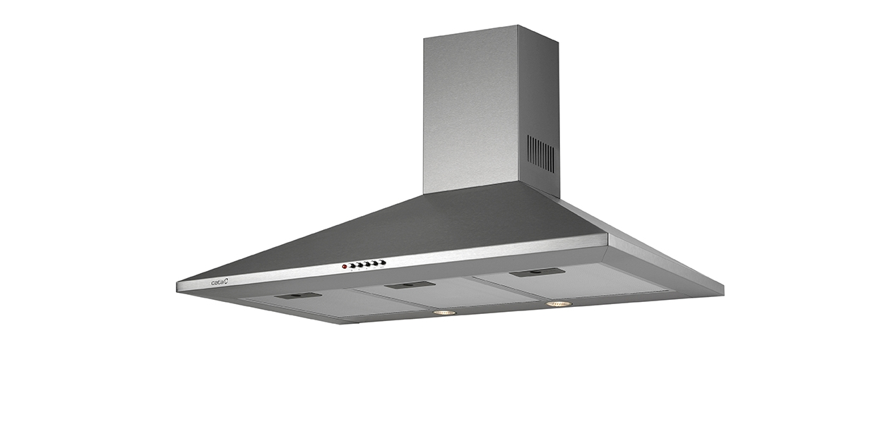 CATA CAMPANA OMEGA 70 INOX DECORATIVA 430mh3