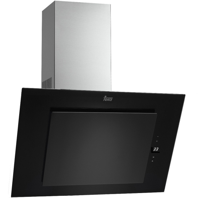 TEKA CAMPANA DVL985B DECORATIVA INCLINADA NEGRA