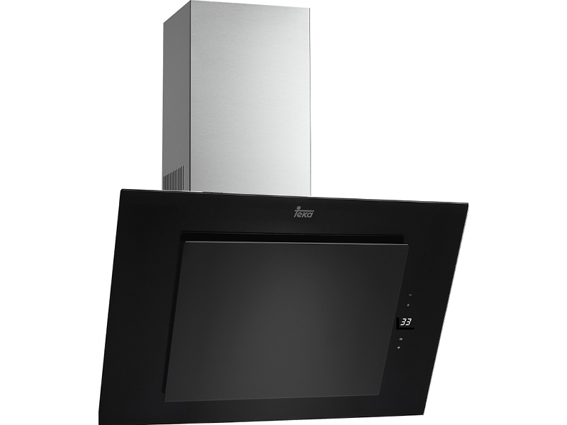 TEKA CAMPANA DVT685 60CM CRISTAL NEGRO