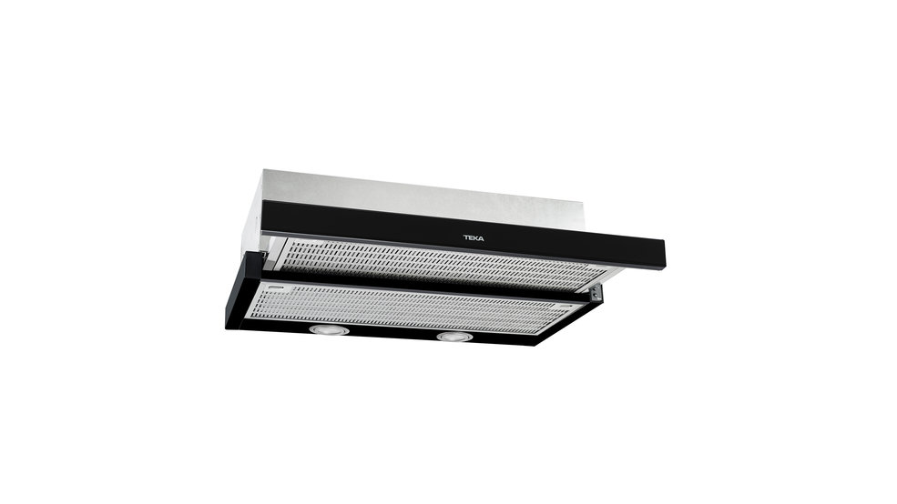 TEKA CAMPANA CNL6415 NEGRA EXTRAIBLE 60cm 385m/3