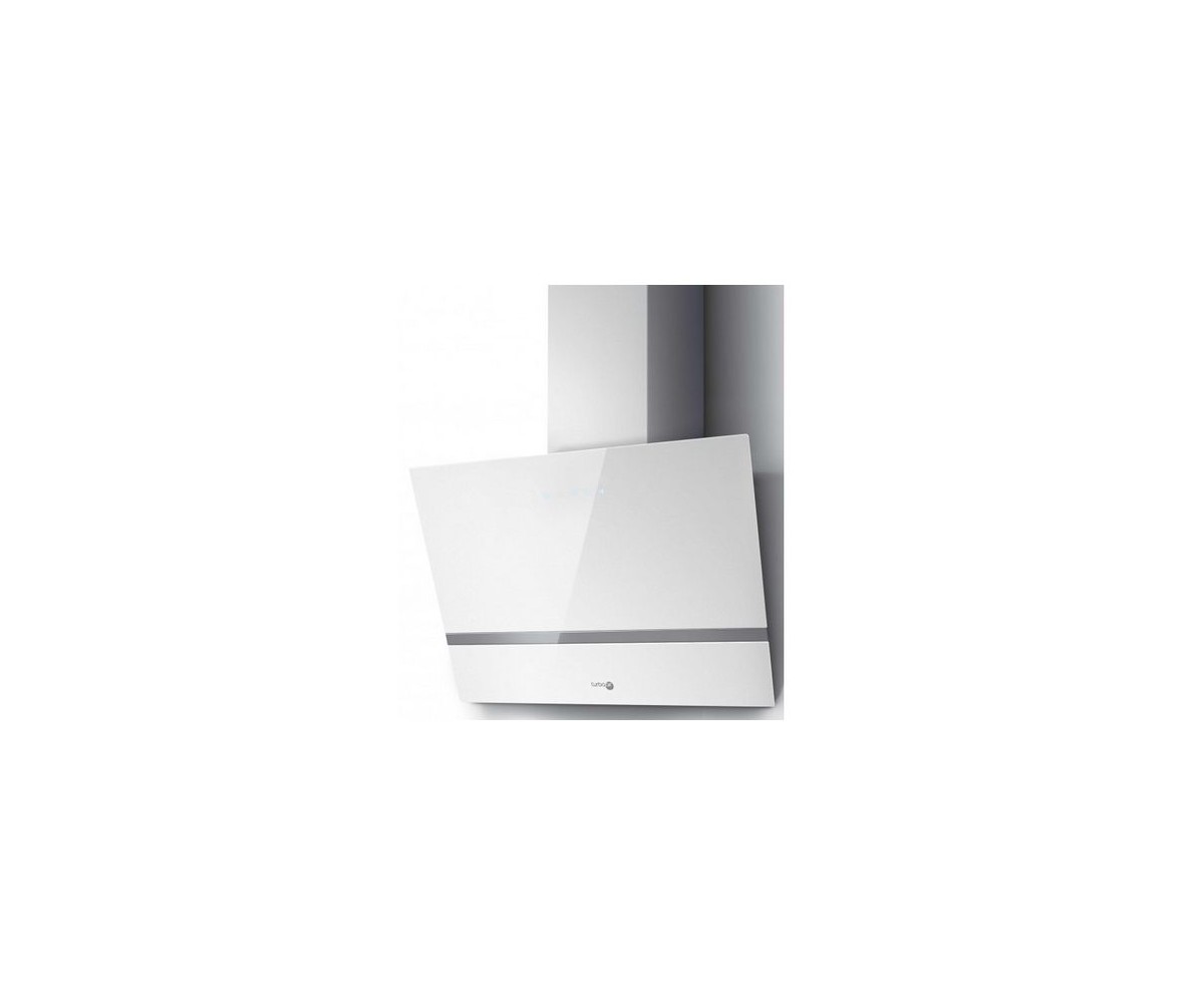 TURBO AIR CAMPANA KITTY 90 BLANCA INCLINADA 713m3h