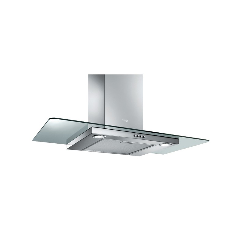 TURBO AIR CAMPANA SEMPIONE 90 INOX/CRISTAL 518m3h2