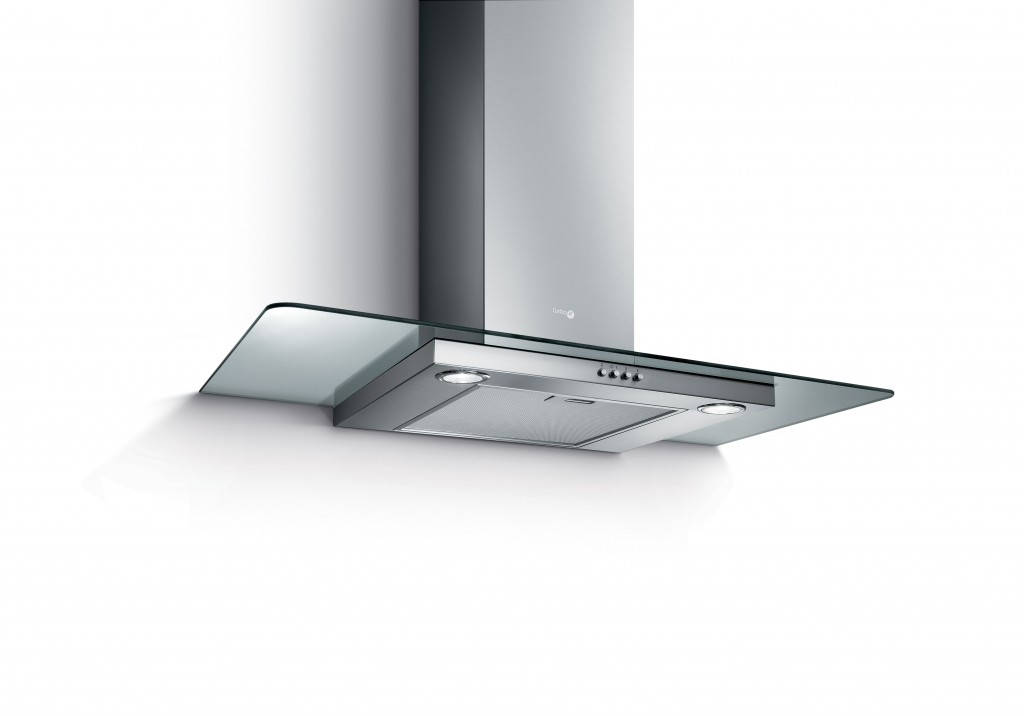 TURBO AIR CAMPANA SEMPIONE 60 INOX/CRISTAL 518m3h