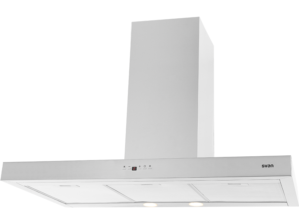 SVAN CAMPANA RECTANGULAR  SVCT9652 90CM 670M3 INOX