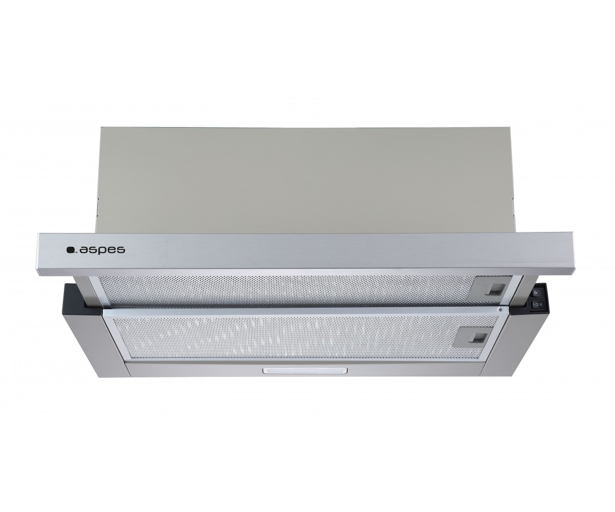 ASPES CAMPANA ACE647X EXTRAIBLE INOX 60CM 400m/3