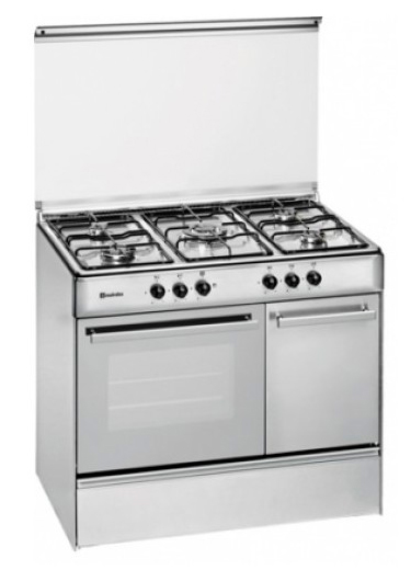 MEIRELES COCINA G2940VX HORNO+PORTAB 4Fgs INOX