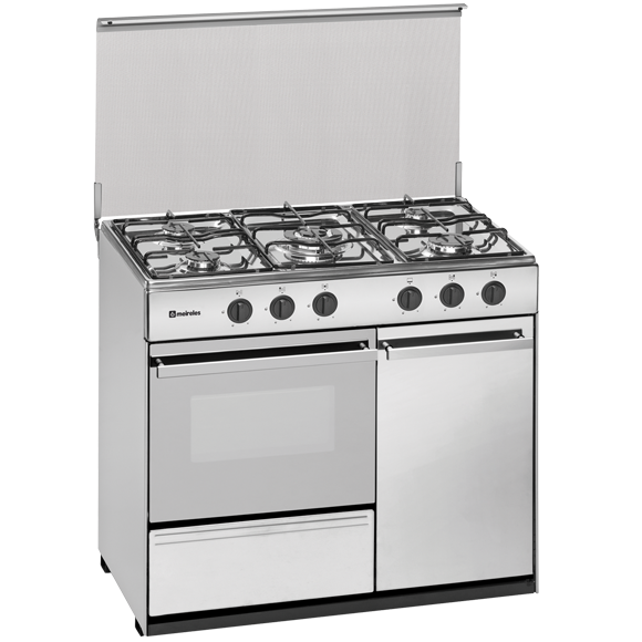 MEIRELES COCINA G2950VX HORNO+PORTABOMB 5Fgos INOX