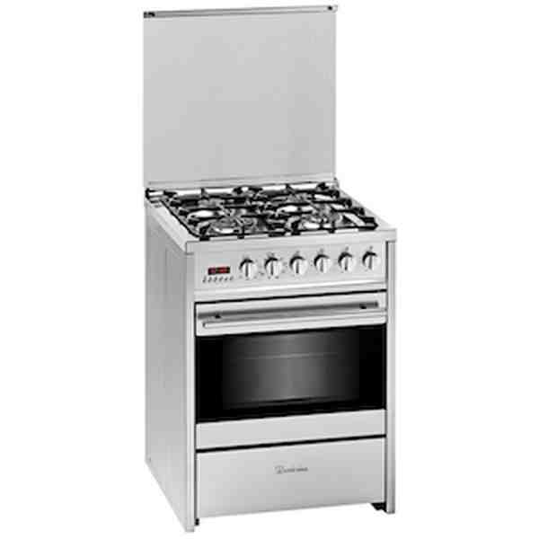 MEIRELES COCINA E 610X 4FUEGOS HOR.ELEC. INO 60 CM