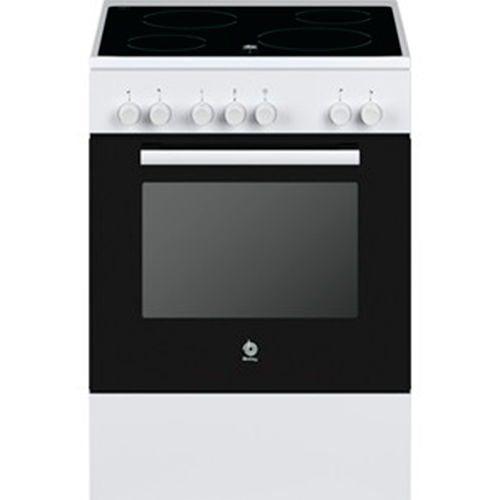 BALAY COCINA 3CVB463BQ 4FUEGOS VITRO C/HORNO BLANC